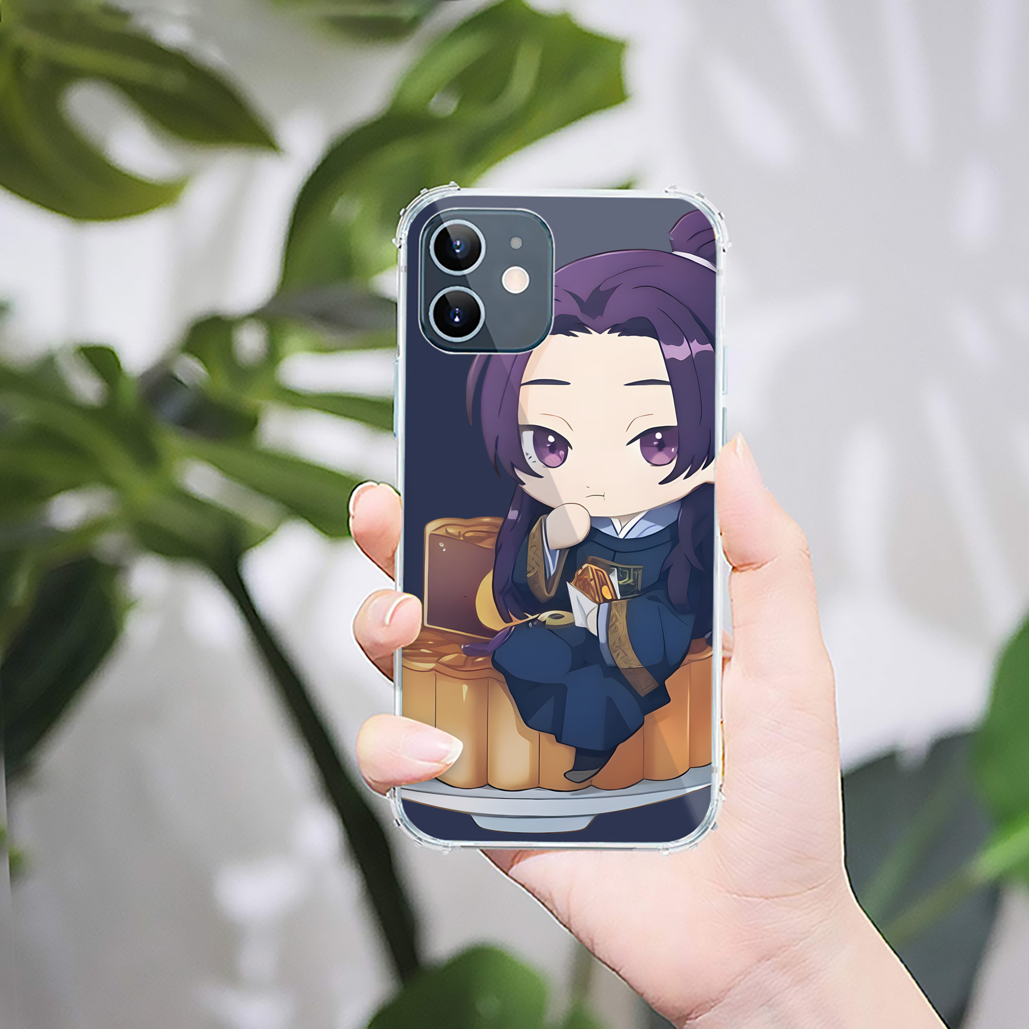 （画像用） 薬屋のひとりごと The Apothecary Diaries 【iPhone 12シリーズ対応】透明スマホケース（クリアソフトケース）